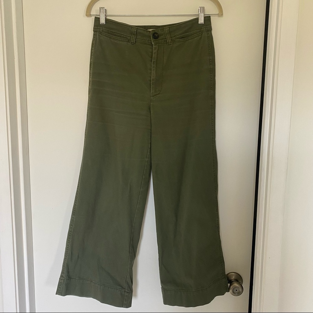 Madewell Emmett Crop Wide Leg Pant